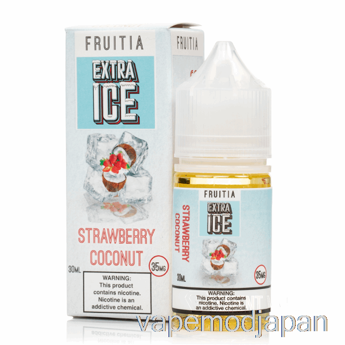 VAPE Japan ストロベリーココナッツ - エクストラアイス - フルーティアソルト - 30ml 50mg